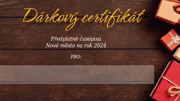 Dárkový certifikát